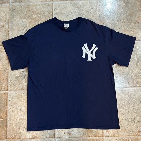NY YANKEES JACOBY ELLSBURY T-SHIRT - Picture 1 of 6